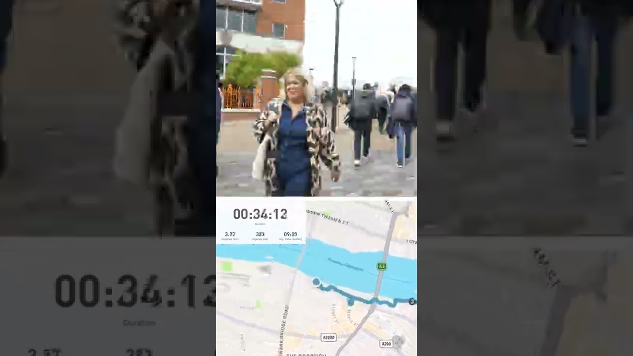 Walking the Entire Queen’s Funeral Queue in a Minute