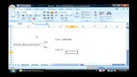 Computer Troubleshooting & Tech Support : How to Draw a Decision Tree in Excel