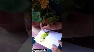 Tricky tree painting#acrylicbeginners #trickypainting #kidstutorial #treepaintings #acrylicpainting