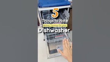 5 Things to Know Before Using Your Dishwasher🙂#dishwasher #mustwatch #indiankitchen #bosch #shorts