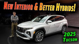 The 2025 Hyundai Tucson Gets A Bolder Grille, Snazzier Interior, & Improved Hybrid Tech! by Auto Buyers Guide | Alex on Autos 38,730 views 1 month ago 8 minutes, 2 seconds