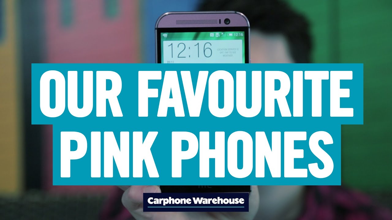 Our favourite pink smartphones