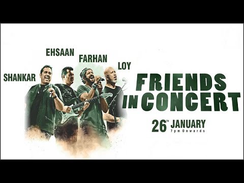 Gallan Goodiyaan | LIVE | Farhan Akhtar | Shankar Ehsaan Loy | Friends in Concert | Ahmedabad | 4K
