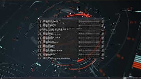 ArcoLinux : 2028 pamac update is there - say yes to remove archlinux-appstream-data