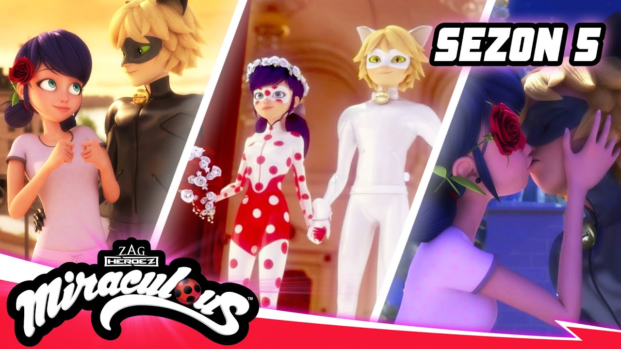 💞 MIŁOŚĆ – Kompilacja 4 🐞 | Subskrybuj: @Miraculous_Polish | Miraculum: Biedronka i Czarny Kot