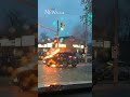 Windsor, Ont. car fire caught on camera