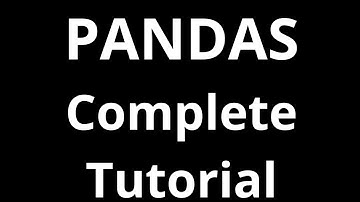 PYTHON Pandas complete tutorial 2021 | Data analysis with  Python pandas - for beginners