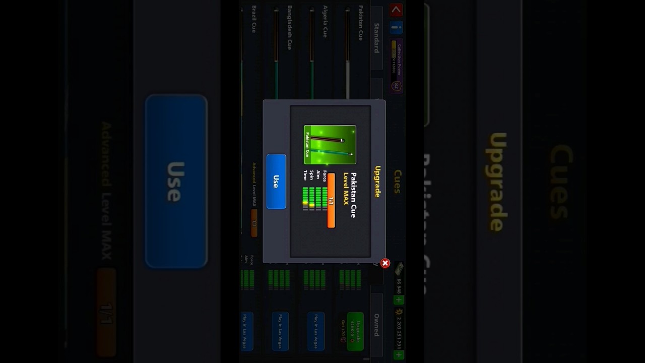 Unleashing the Power of the Pakistan Cue: Level Max and Ready to Dominate!