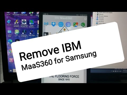 حذف حساب IBM MaaS360 لاجهزة السامسونج التي لاتقبل التفليش او الفرمات