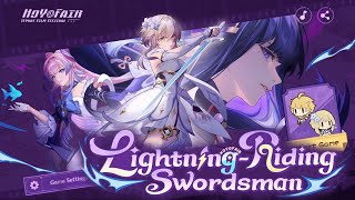 HoyoFair Mini Gameplay : Lightning - Riding Swordsman | Genshin Impact screenshot 5