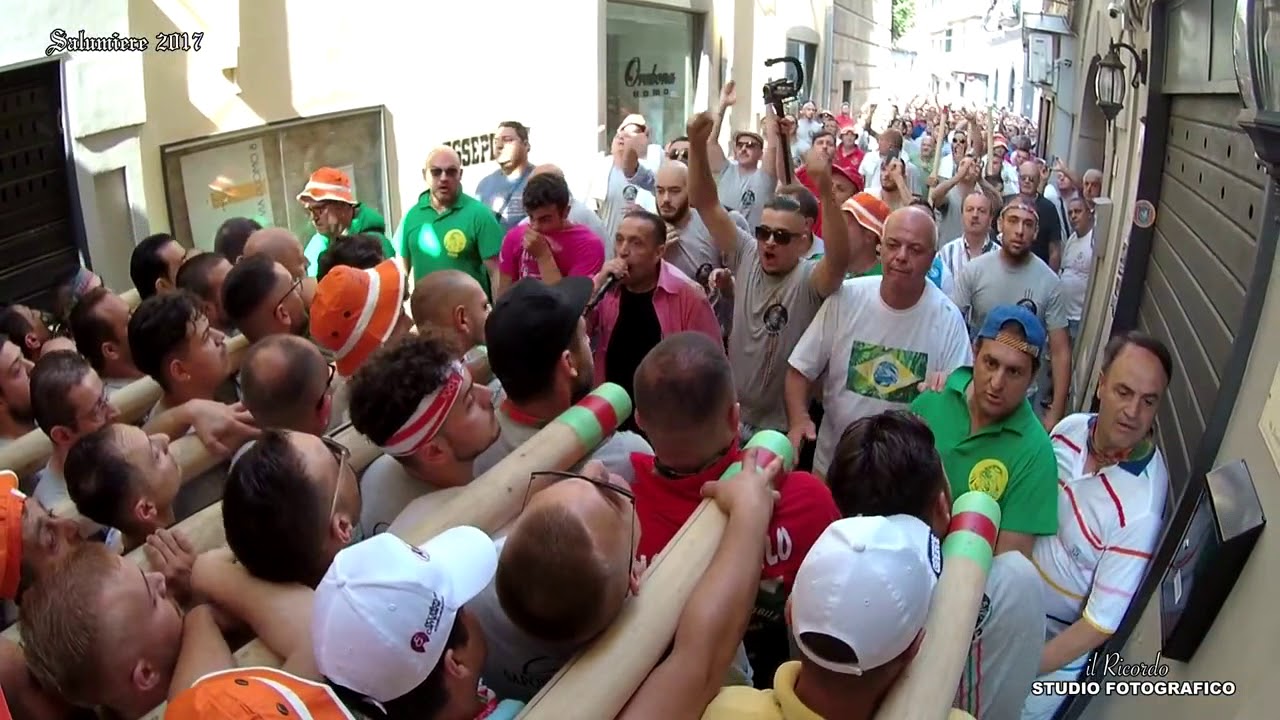 CineGigli-Nola 2017-Ballata Giglio del Salumiere 1° parte