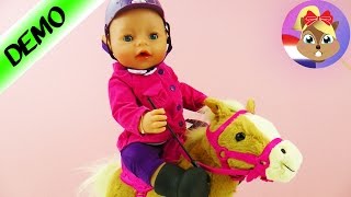 BORN | Pop rijdt paard nieuwe Pony Deluxe Outfit - YouTube