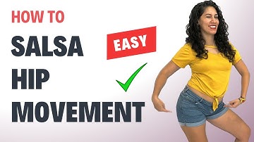 NATURAL Salsa Hip MOVEMENT | Step-by-Step CLEAR and SIMPLE