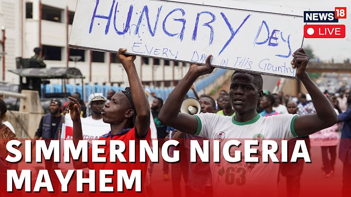 Nigeria Protest Live | Thousands Protest in Nigeria Over Rising Cost of Living Live | Nigeria Crisis