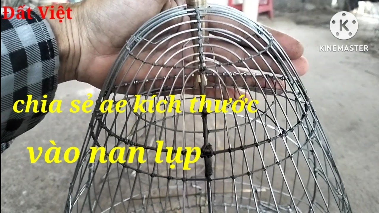 hướng dẫn làm lụp chim - lụp chim cu gáy, lụp lưới 1 mặt( phần 4).