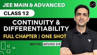 Continuity & Differentiability Class 12 | One Shot | JEE Main & Advanced | Arvind Kalia Sir