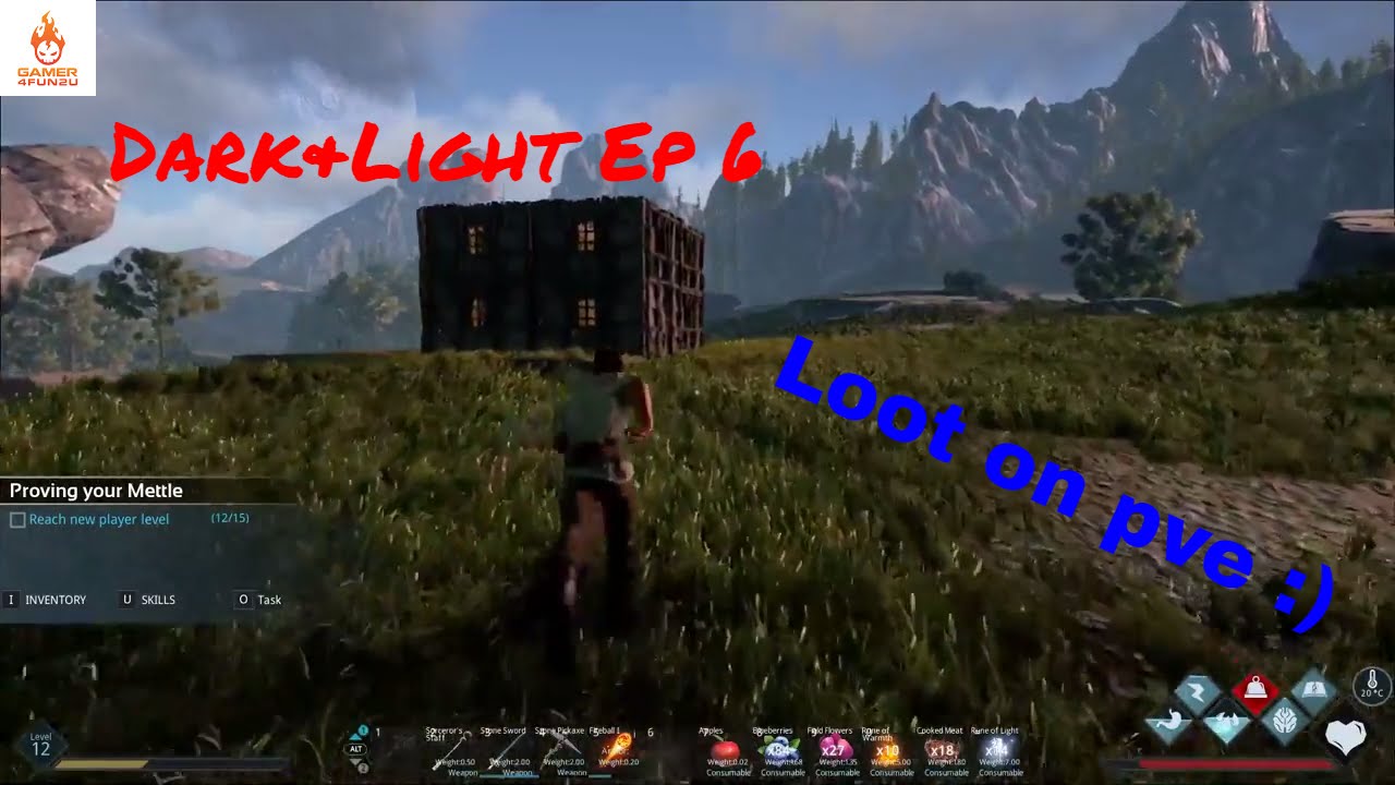 Dark and Light gameplay | Ep 6 | How to loot players on pve server