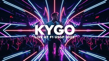 Kygo Performs Live at Formula 1 USGP Austin 2025 | Stunning Night of Music & Lights