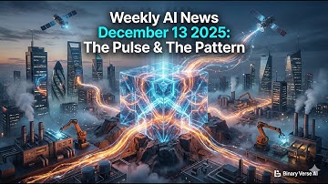 Weekly AI News December 13 2025: The Pulse & The Pattern