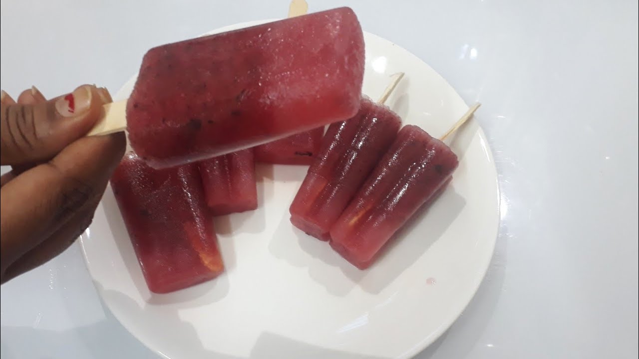 चुस्की आइस्क्रीम कैसे बनाते है (How to make chuski ice cream recipe)