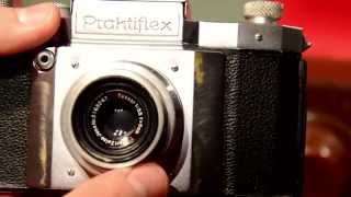 Praktiflex with Carl Zeiss Jena Tessar 3,5/50 Praktiflex with Carl Zeiss Jena Tessar 3,5/50