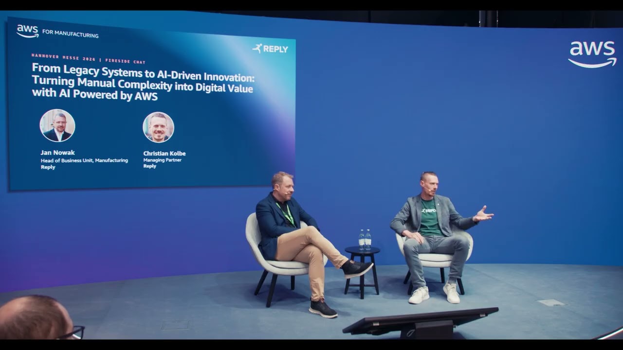 Hannover Messe 2026 - Reply: From Legacy Systems to AI-Driven Innovation on AWS