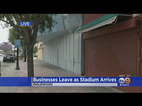 Businesses Leaving Inglewood As Stadium Arrives; Are Higher Rents To Blame?