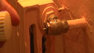 Cold radiator due to a stuck thermostatic valve? Instant fix! Video #18