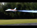 Giant RC Sport Jet AreS XL  [Slow & Controlled flight] Like a sky dance; a ballet of flights] RC Jet