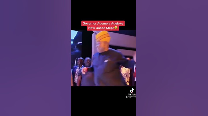 Osun State Governor Ademola Adeleke dances to Wo by olamide #davido #osunstateelection #olamide