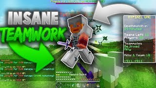 INSANE TEAMWORK (Hypixel UHC Highlights)
