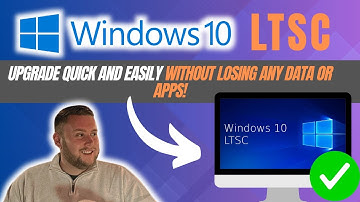 Switch to Windows 10 LTSC WITHOUT losing ANY DATA !