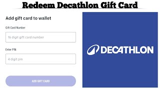 How to Redeem a Decathlon Gift Card in the Decathlon App | Step-by-Step Guide screenshot 2