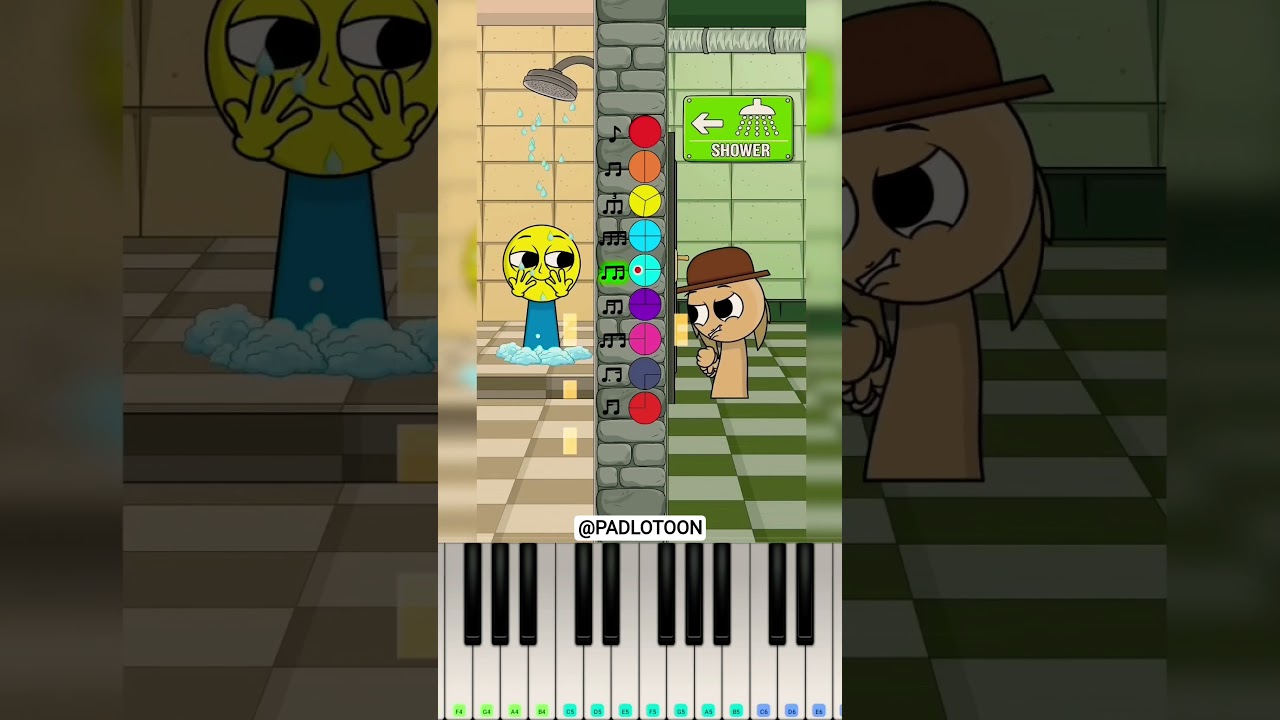 Shower Queue 😂 Who Goes First? - Piano Tutorial