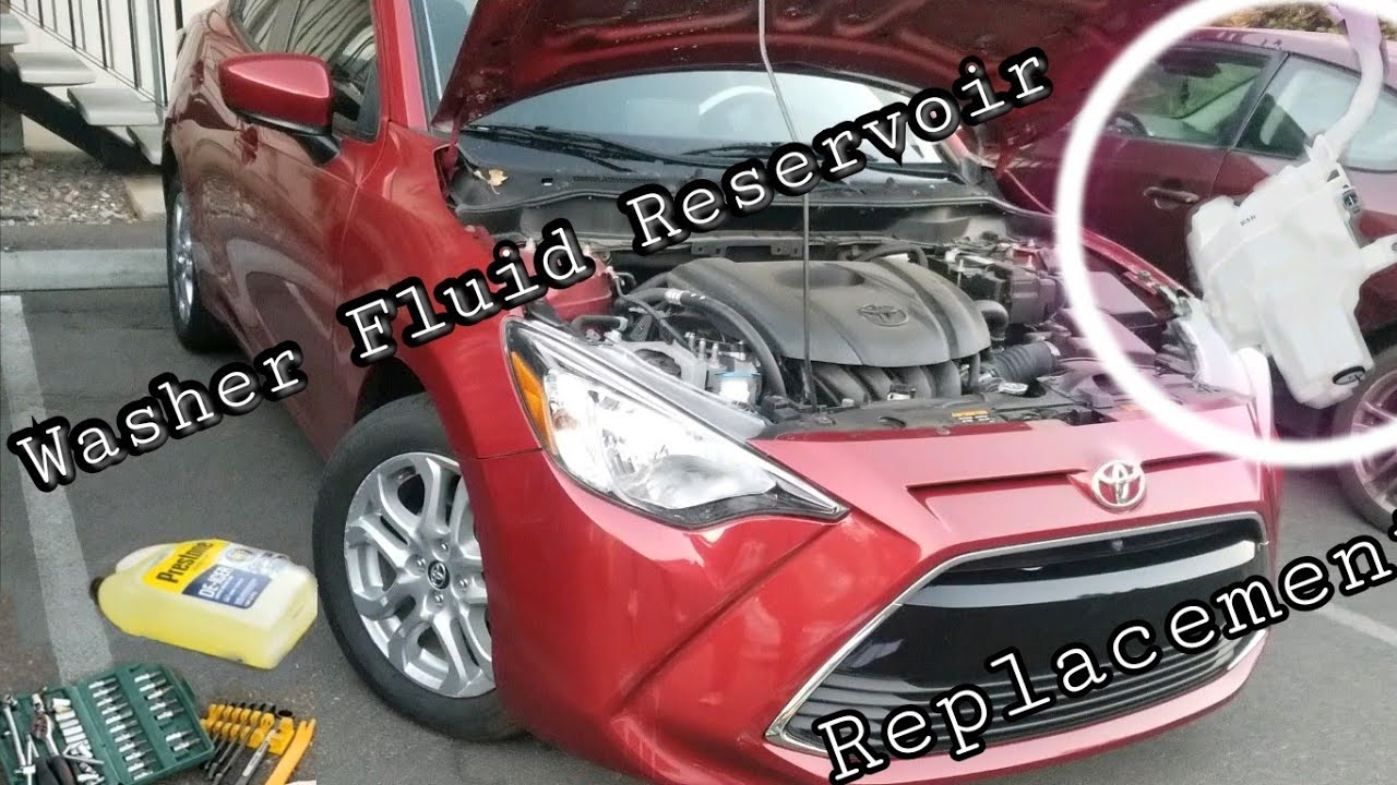 Toyota Yaris iA 2017 (Wiper Tank) Washer Fluid Receivor Replacement