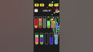 Watersort puzzle level 91 #game #gaming #viralvideo #watersortpuzzle #puzzle #watersort #level91