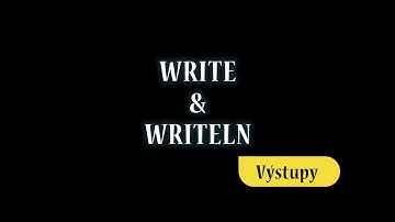 WRITE vs WRITELN (PJ Pascal)