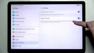 HONOR Pad X8b – How to Activate Automatic Software Updates screenshot 4