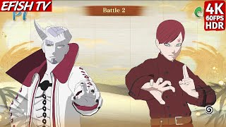 Isshiki Otsutsuki vs Boruto Gaara (Hardest AI) - Naruto X Boruto