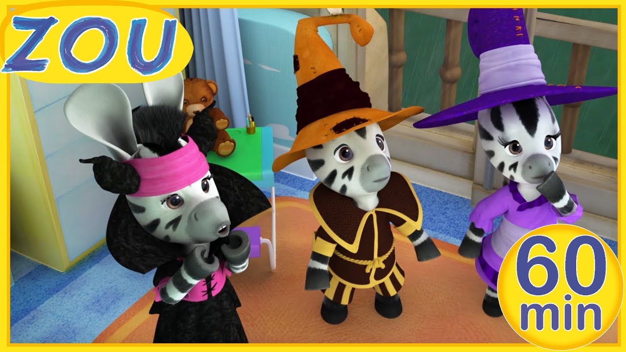 Zou em Português 🍂 HALLOWEEN 🎃  60 min COMPILAÇÃO | Desenhos para crianças