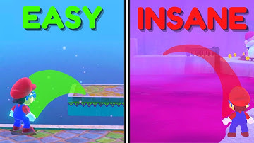 Beginner vs ELITE Trickjumps! - Super Mario Odyssey