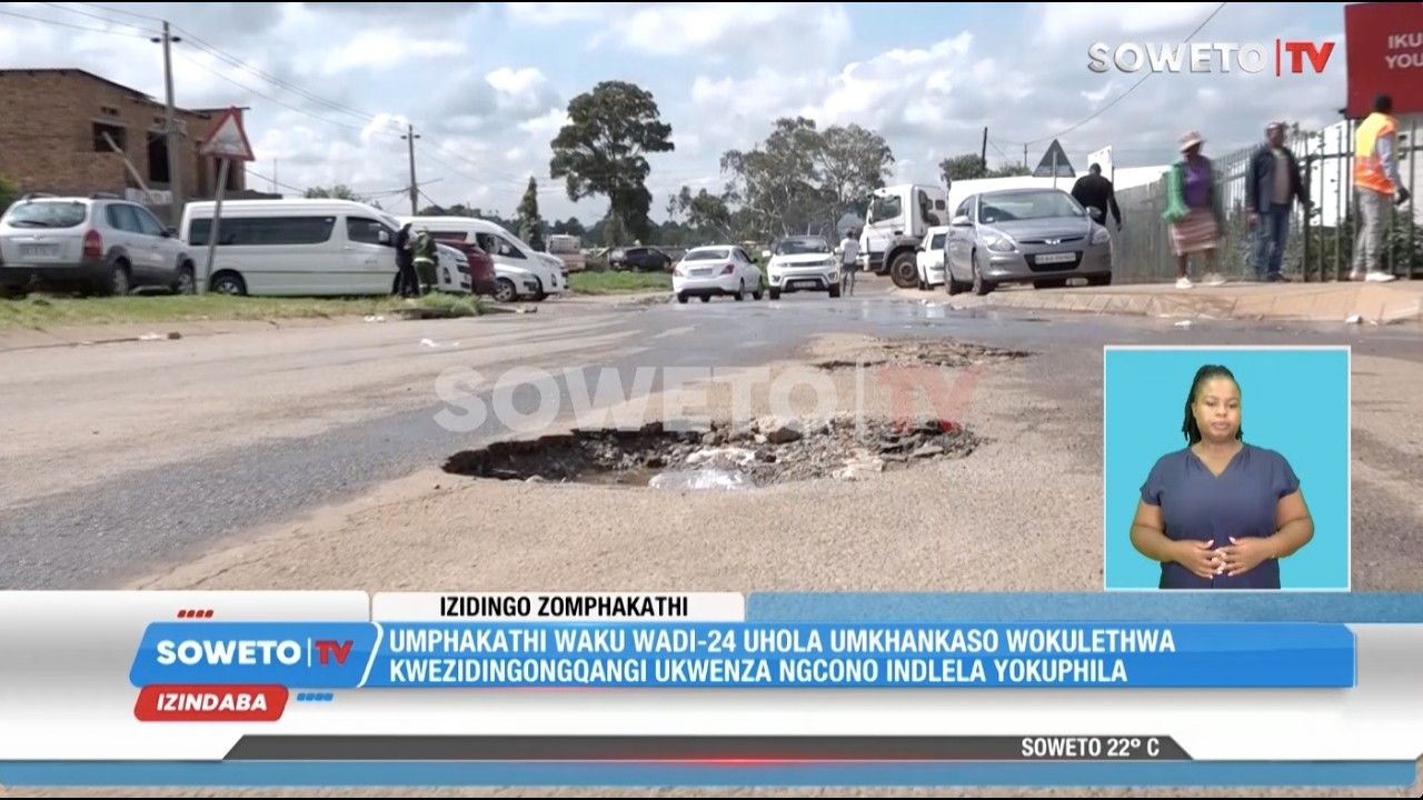 SOWETO TV NEWS | UMPHAKATHI WASE WARD 24 UHOLA UMKHANKASO WEZIDINGONQANGI