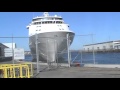 MS Silver Whisper Leaving Halifax May 6 2013