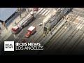 Pedestrian dies after being struck and trapped underneath train in South LA | The Desk