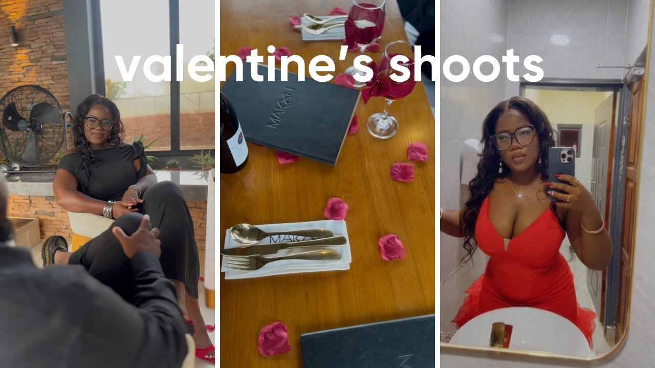 Подготовка к фотосессии на День святого Валентина и 30-летие!