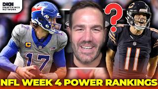 2026 NFL Week 4 POWER RANKINGS & Eagles - Bears REACTION News