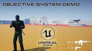 Unreal Engine 5 UE5 Objective System Demo - Blind Eye Studios Dev Log