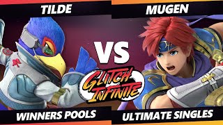 Glitch Infinite - Tilde (Falco) Vs. Mugen (Roy) - SSBU Ultimate Tournament