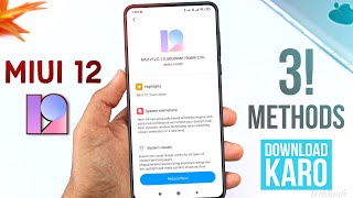 TOP 3 METHOD TO DOWNLOAD MIUI 12 FAST IN YOUR ANY DEVICE | JUST 5 MINUTE 😉 ME INSTALL screenshot 5