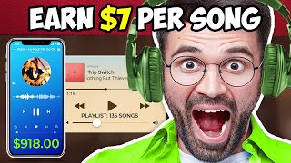 Earn $900 Just By Listening To Music! (Make Money Online From Home 2023) screenshot 5